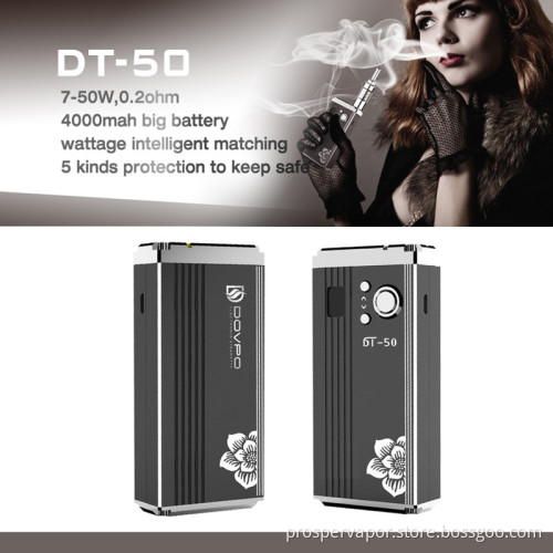 High Quality Original Mechanical Box Mod Dt 50 From E-Mech Factory